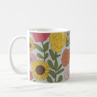 Shop Stunning Floral Mugs: Ideal for Home and Gift Coffee Mug