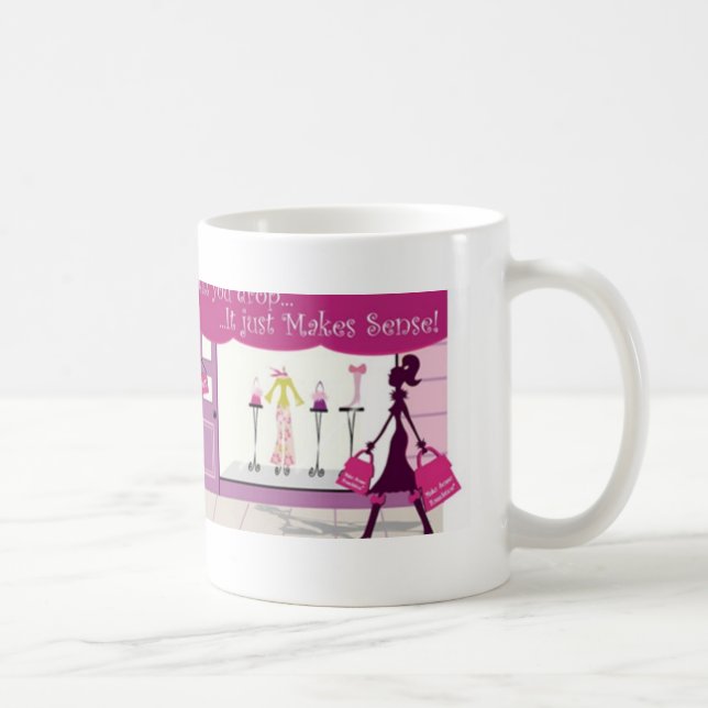 Shop Til You Drop Coffee Mug (Right)