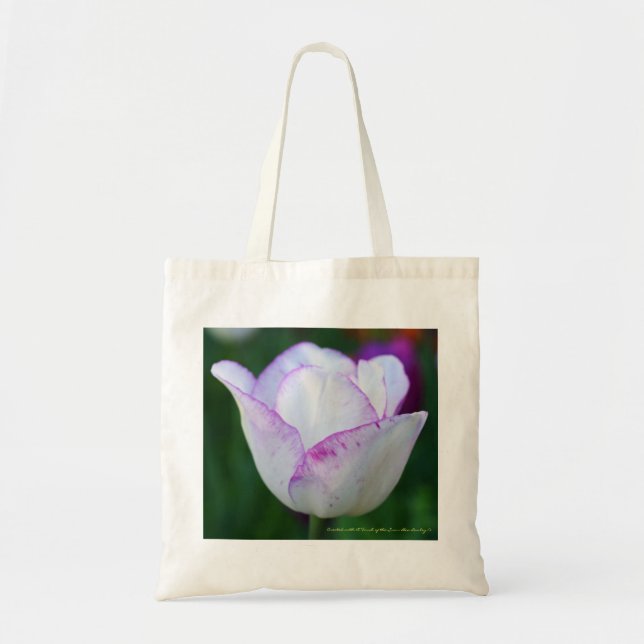 Shop with a Touch of Spring! Tote Bag (Front)