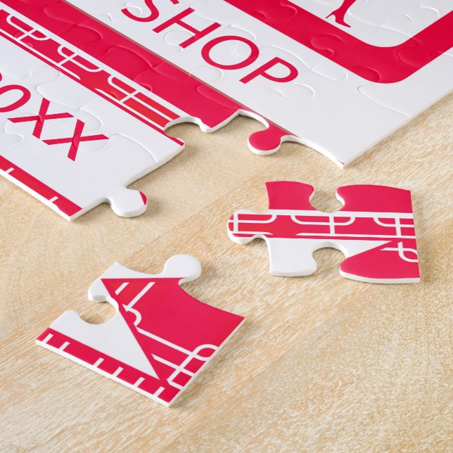 Shopaholic Manger Sleep Shop Keepsaké Puzzle (Côté)