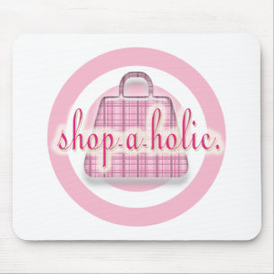 Shopaholic Mouse Pad