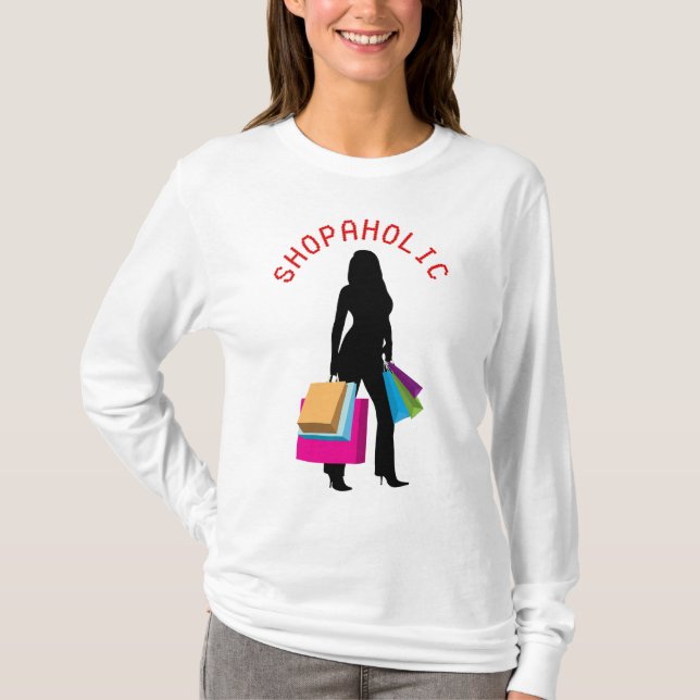 SHOPAHOLIC TSHIRT (Front)