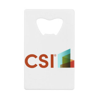 ShopCSI Credit Card Bottle Opener