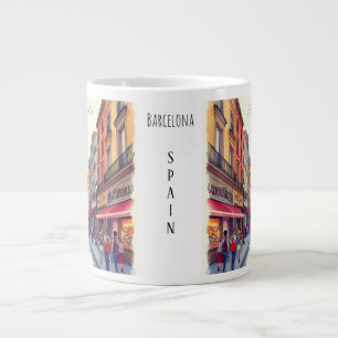 Shoping on La Rambla, Barcelona Specialty Mug