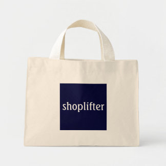 shoplifter mini tote bag