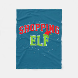 Shopng Elf Christmas Family Matching Group Xmas Sh Fleece Blanket