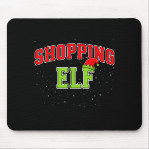 Shopng Elf Christmas Family Matching Group Xmas Sh Mouse Pad