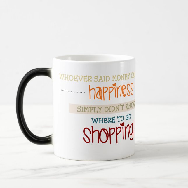 Shopoholic Mug (Left)