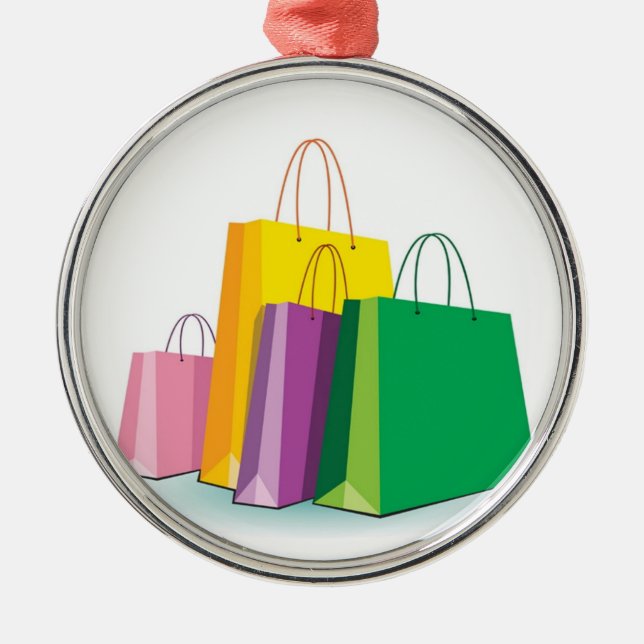 SHOPOHOLIC'S  CHRISTMAS ORNAMENT (Front)