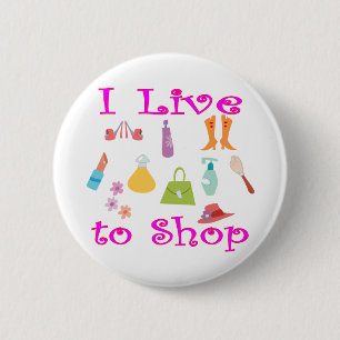 Shopping 2 Inch Round Button