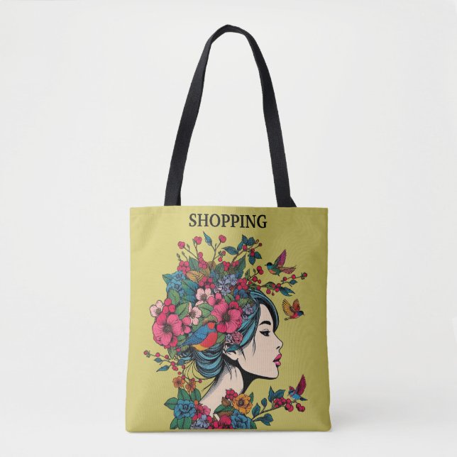 Shopping Bag Art Print Var01 (Front)