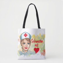 Shopping bag - Sister with heart