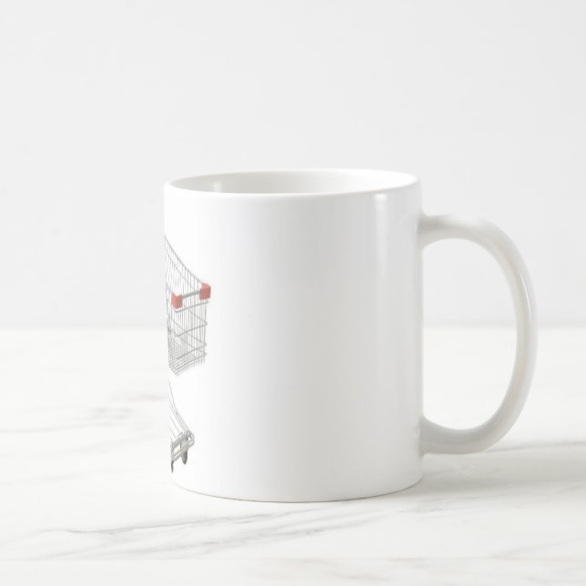 shopping-cart coffee mug (Right)