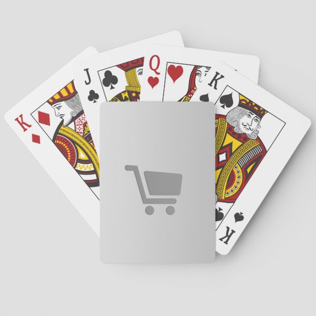 Shopping Cart Playing Cards (Back)