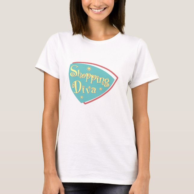 Shopping Diva T-Shirt (Front)
