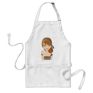 Shopping Girl Standard Apron