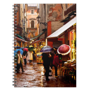 Shopping in the Rain Notebook