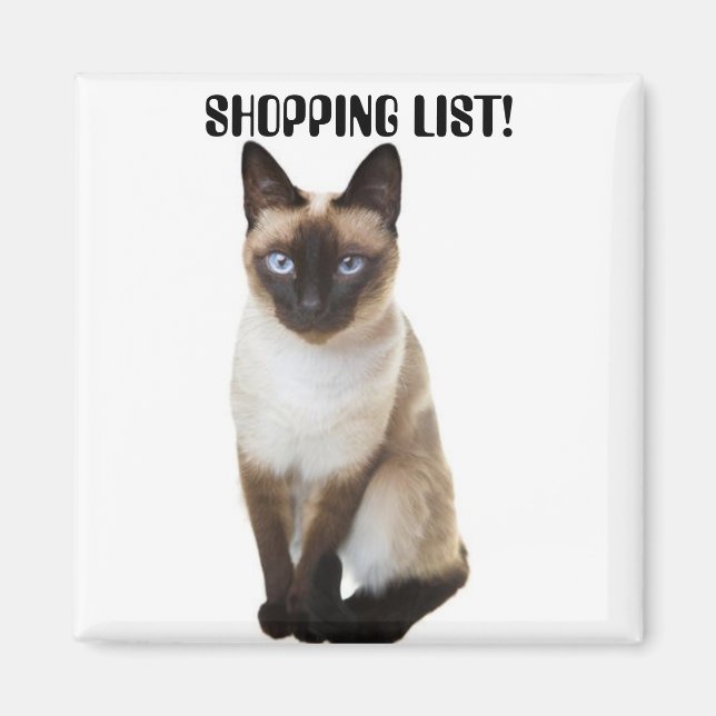SHOPPING LIST MAGNET (Front)