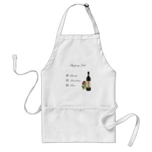 Shopping List Standard Apron