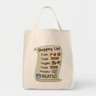 Shopping List with a sense of Humour!  Tote Bag