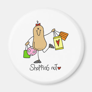 Shopping Nut Magnet