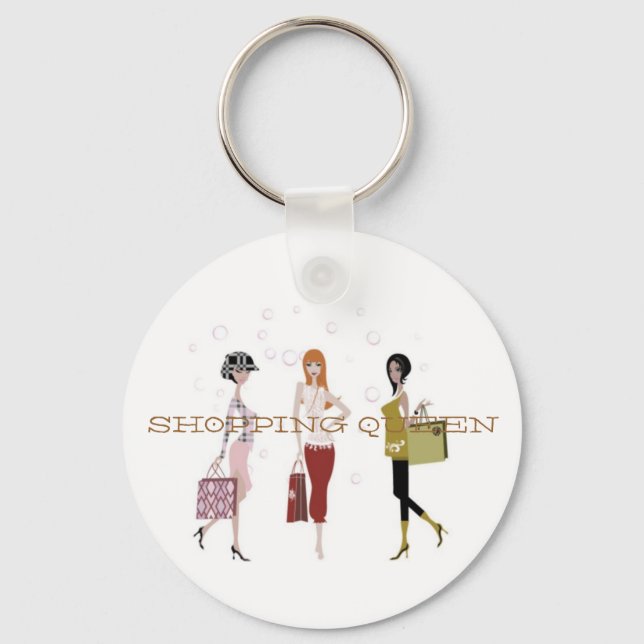 SHOPPING QUEEN COLLECTION KEYCHAIN (Front)