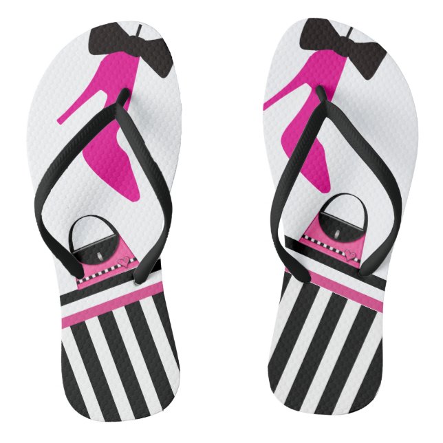 SHOPPING QUEEN COLLECTION Ladies Flip Flops (Footbed)