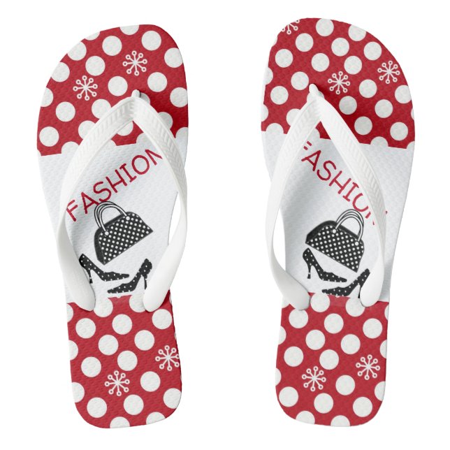 SHOPPING QUEEN COLLECTION Ladies Flip Flops (Footbed)