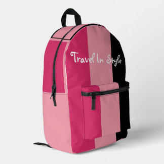 Shopping Queen Collection- Ladies Printed Backpack
