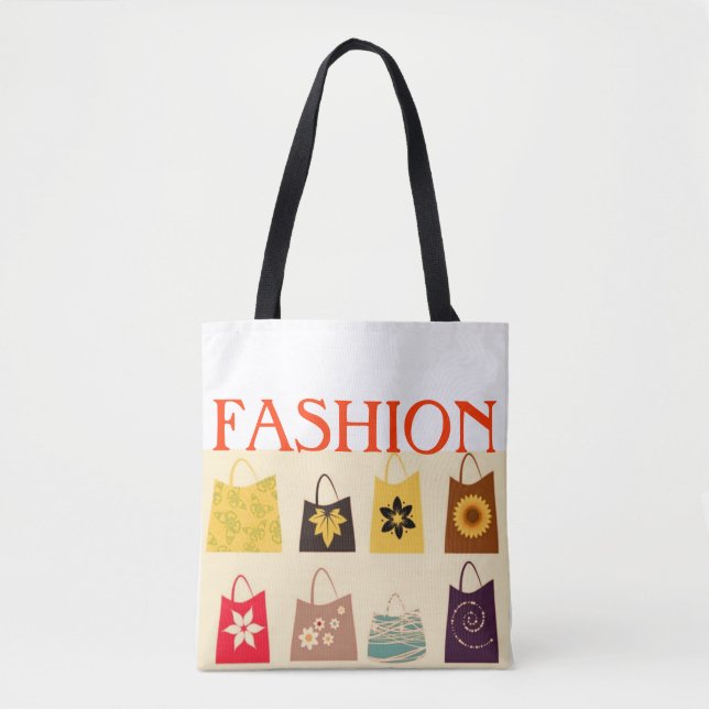 SHOPPING QUEEN COLLECTION - Ladies TOTE BAG (Front)