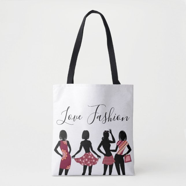 Shopping Queen Collection - Ladies Tote Bag (Front)