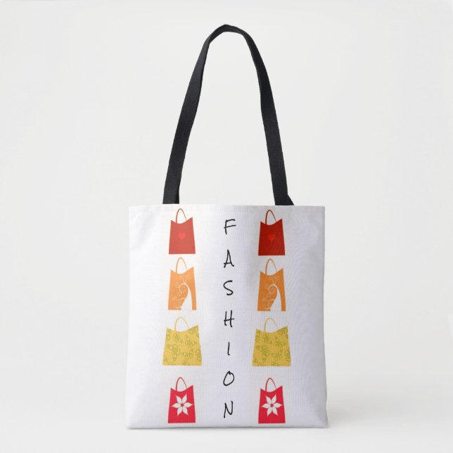 Shopping Queen Collection-Ladies  Tote Bags (Front)