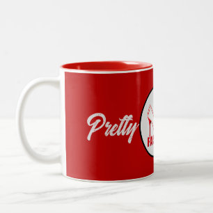Shopping Queen Collection: Ladies  Two-Tone Coffee Mug