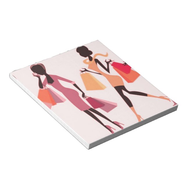 SHOPPING QUEEN COLLECTION NOTEPAD (Angled)