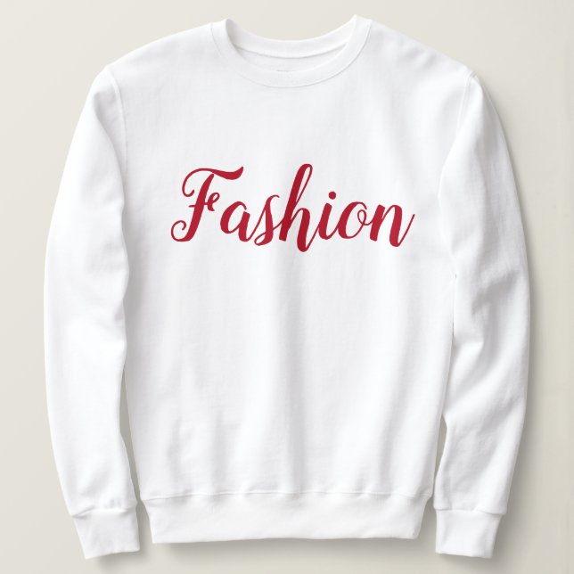 SHOPPING  QUEEN COLLECTION SWEATSHIRT (Design Front)