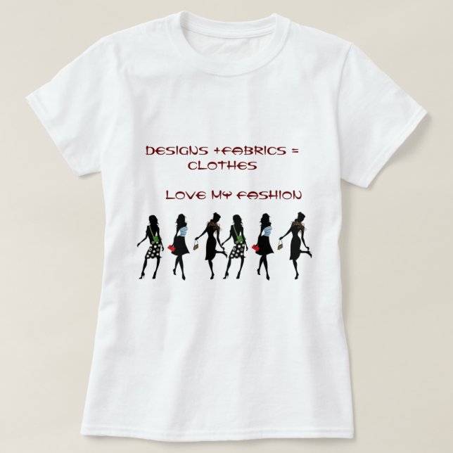 Shopping Queen Collection T-Shirt (Design Front)