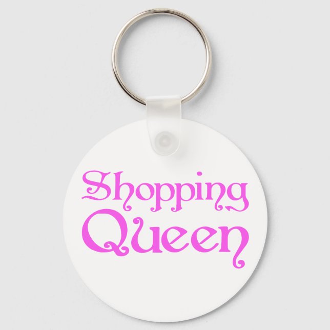shopping queen keychain (Front)