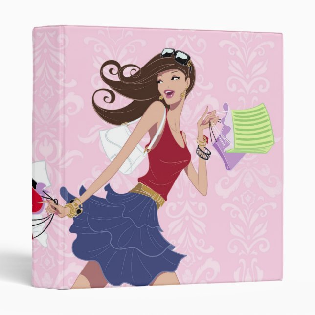 Shopping Spree 1inch Binder (Front/Spine)