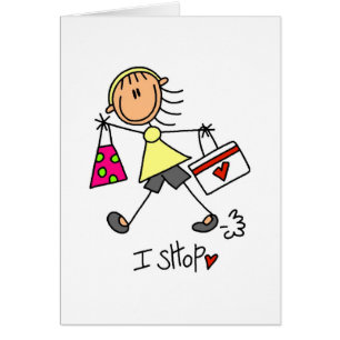 Shopping Stick Figure