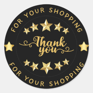 Shopping sticker