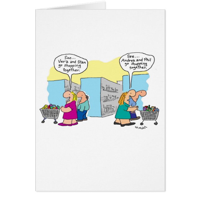 Shopping Together (Front)