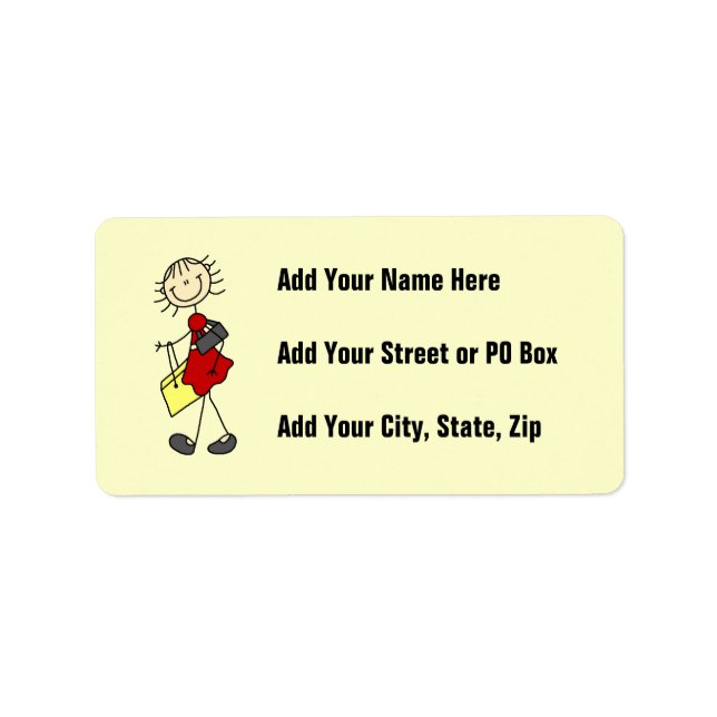 Shopping Trip Label (Front)