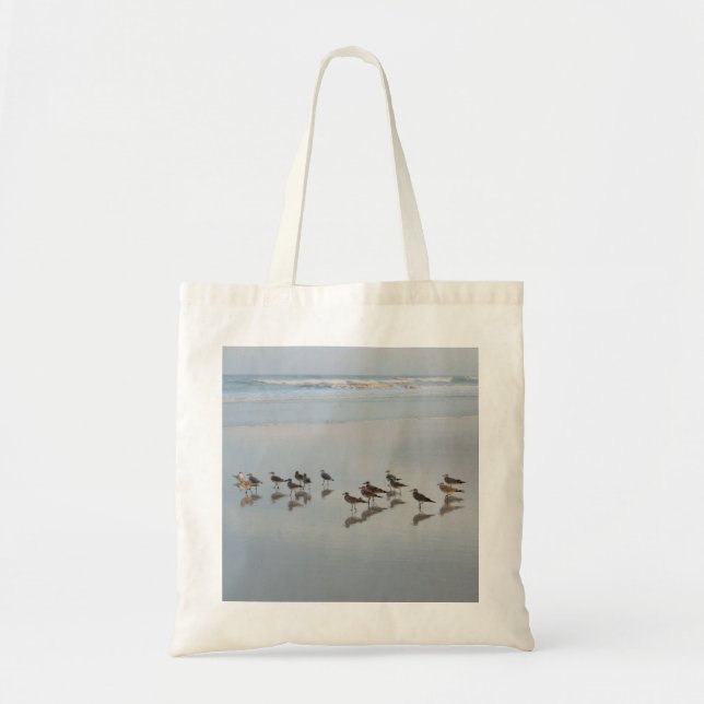 Shore Birds Tote Bag (Front)