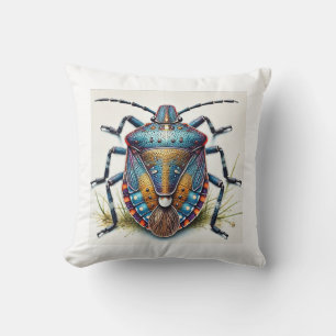 Shore bug 280924IREF206 - Watercolor Throw Pillow