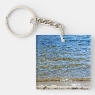 Shore of Tenaya Lake, Yosemite, CA Keychain