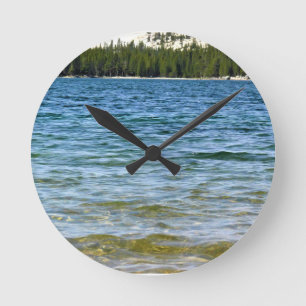 Shore of Tenaya Lake, Yosemite, CA Round Clock