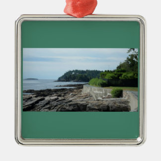 Shore Path, Bar Harbour, Maine Ornament