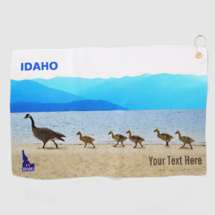 Shore Patrol Canada Geese Golf Towel