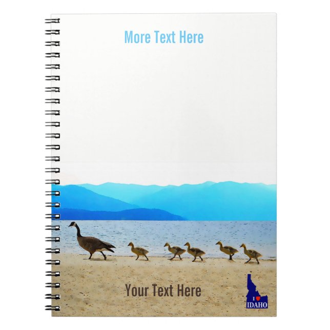 Shore Patrol Canada Geese Notebook (Front)