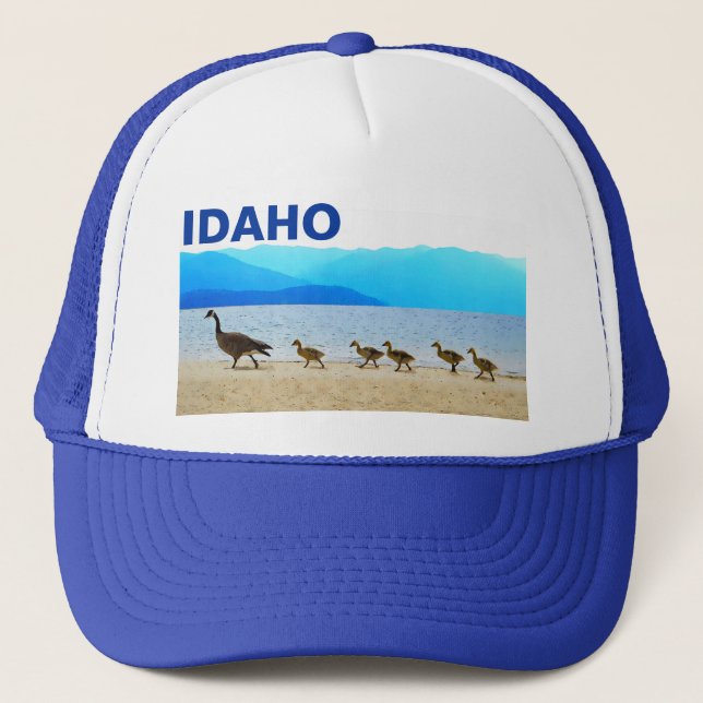 Shore Patrol Canada Geese Trucker Hat (Front)